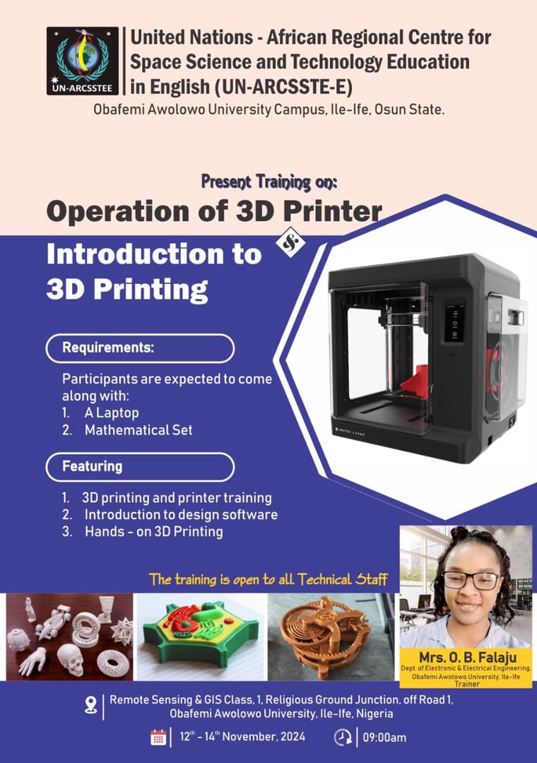 CSSTE (@csste3) on Twitter photo For more information about the training, click on this link arcsstee.org.ng/three-day-3d-p… #trainingday #Training #TrainingTogether <a href="/NASRDA/">NASRDA</a> <a href="/NASRDA_Official/">National Space Research and Development Agency</a> <a href="/Nasrdacbss/">NASRDA Centre For Basic Space Science</a> <a href="/MediaNASRDA1/">Media@NASRDA</a> <a href="/MediaNASRDA1/">Media@NASRDA</a> <a href="/CBSS_Explore/">NASRDA AstroWorld</a> <a href="/cstpnasrda/">Cstp-Nasrda</a> For more information about the training, click on this link arcsstee.org.ng/three-day-3d-p… #trainingday #Training #TrainingTogether <a href="/NASRDA/">NASRDA</a> <a href="/NASRDA_Official/">National Space Research and Development Agency</a> <a href="/Nasrdacbss/">NASRDA Centre For Basic Space Science</a> <a href="/MediaNASRDA1/">Media@NASRDA</a> <a href="/MediaNASRDA1/">Media@NASRDA</a> <a href="/CBSS_Explore/">NASRDA AstroWorld</a> <a href="/cstpnasrda/">Cstp-Nasrda</a>