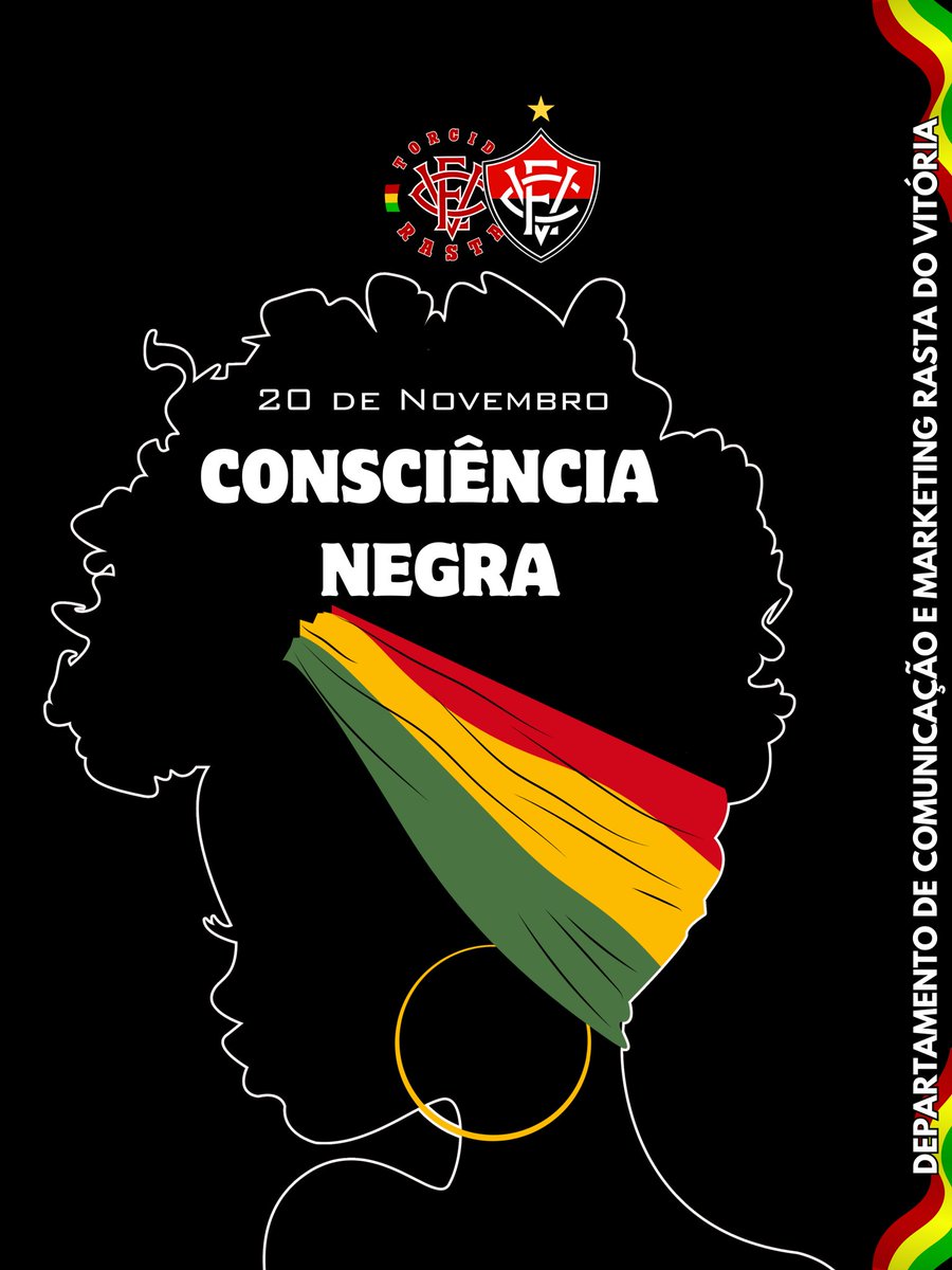 rastadocolossal's tweet photo. Hoje é mais uma oportunidade de estudar e conhecer a nossa história, saudar o líder Zumbi dos Palmares e fortalecer a luta contra a desigualdade e o racismo.

"Nós viveremos, existeremos e sempre resistiremos!" ✊🏿

Vitória, Futebol e Paz 🇬🇳 

#consciêncianegra #20denovembro https://t.co/bHrFfMXHEu