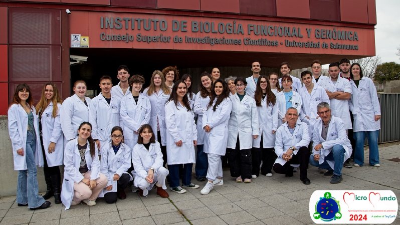 🧫 La Universidad de Salamanca conciencia sobre el problema de la resistencia a antimicrobianos con el proyecto <a href="/MicroMundoUsal/">MicroMundo Usal</a>.  

El <a href="/ibfg_es/">IBFG</a> lidera la iniciativa en la USAL, enmarcada en el programa MicroMundo@Spain coordinado por la Sociedad Española de Microbiología.

➡️