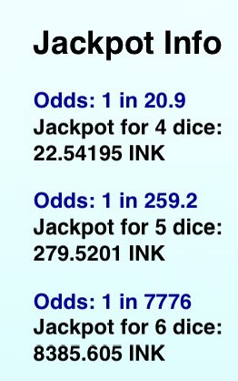 🚨Big Jackpot Update! 🚨

Tentacle Trials is now 10 INK per roll!

⭐️JACKPOTS RECEIVED A BIG UPGRADE! 

PLAY HERE: grumpysquid.com/TTink