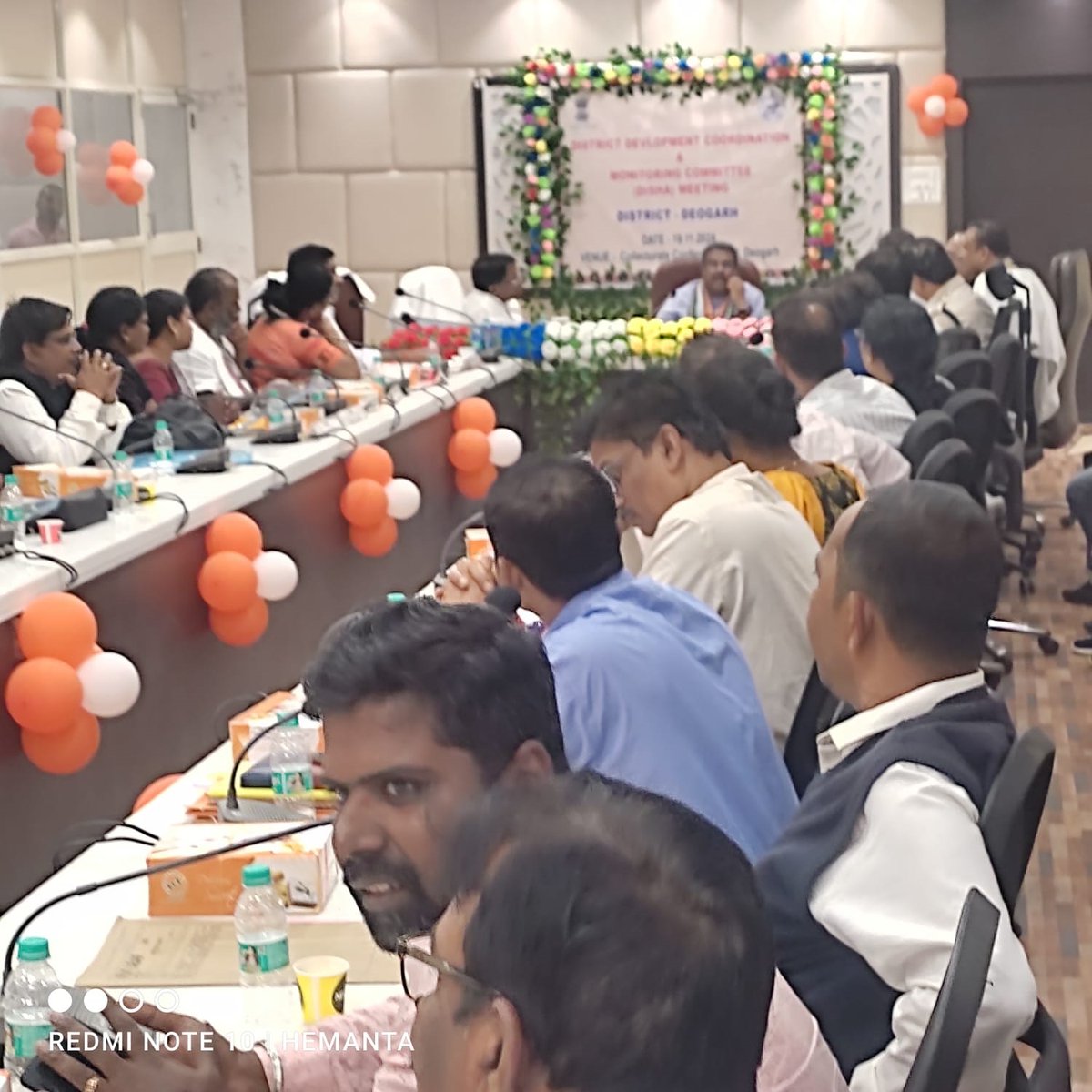 Zilla Parishad, Deogarh (@zp_deogarh) on Twitter photo DISHA meeting of Deogarh District was held on 19.11.2024 in the conference hall of Collectorate Deogarh under the chairmanship of Hon'ble MP ( Lok Sabha) Sambalpur Sj Dharmendra Pradhan
<a href="/PRDeptOdisha/">Panchayati Raj and Drinking Water Department</a>
<a href="/MoRD_GoI/">Ministry of Rural Development, Government of India</a> DISHA meeting of Deogarh District was held on 19.11.2024 in the conference hall of Collectorate Deogarh under the chairmanship of Hon'ble MP ( Lok Sabha) Sambalpur Sj Dharmendra Pradhan
<a href="/PRDeptOdisha/">Panchayati Raj and Drinking Water Department</a>
<a href="/MoRD_GoI/">Ministry of Rural Development, Government of India</a>
