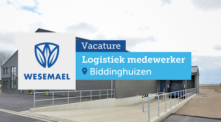 Wij zijn op zoek naar een logistiek medewerker in regio Biddinghuizen. 🚛📦 Ben jij onze toekomstige collega of ken je iemand die bij ons team past? Laat het ons weten!

Meer informatie?
wesemael.nl/nl/over-wesema…