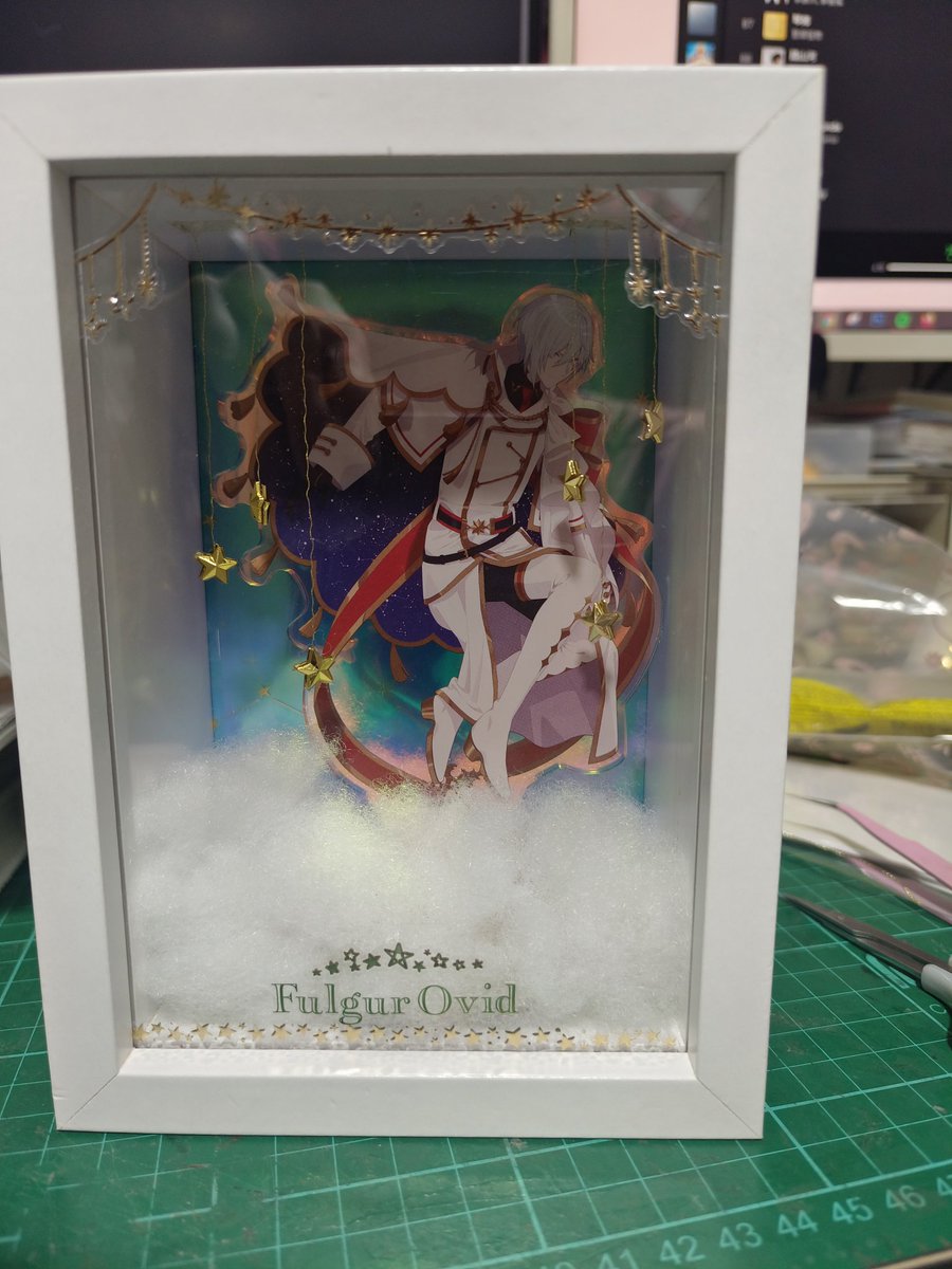 _Lawlieet's tweet photo. Found and decorated the perfect frame for this standee ❤️
#FulgurOvid #Artchivist https://t.co/AlYpgopTxN