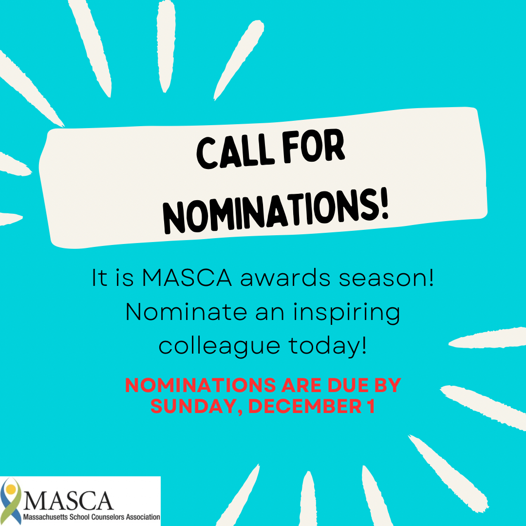 Nominating is simple! All you need to do is provide your contact info, your nominee’s contact info, and a short statement as to why your nominee is deserving of the award. And yes, you may self-nominate. 

Visit masca.org for more information under “Awards” ✨