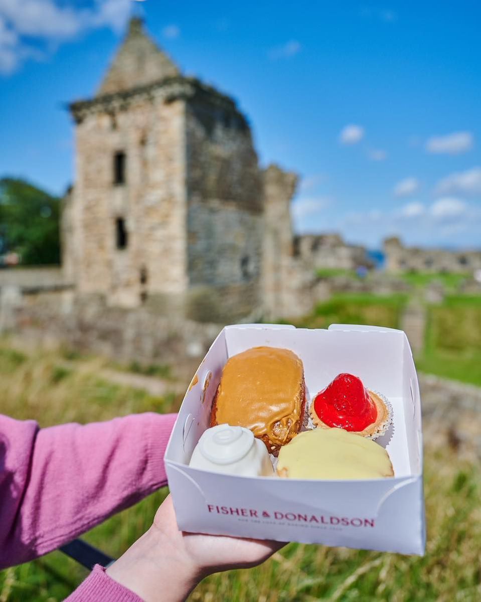 Your day out in St Andrews isn't complete without your favourite sweet treat from Fisher &amp; Donaldson

😍 Which would you choose?

| Shop | Play | Indulge | Stay |
#LoveStAndrews #ScotlandLovesLocal
