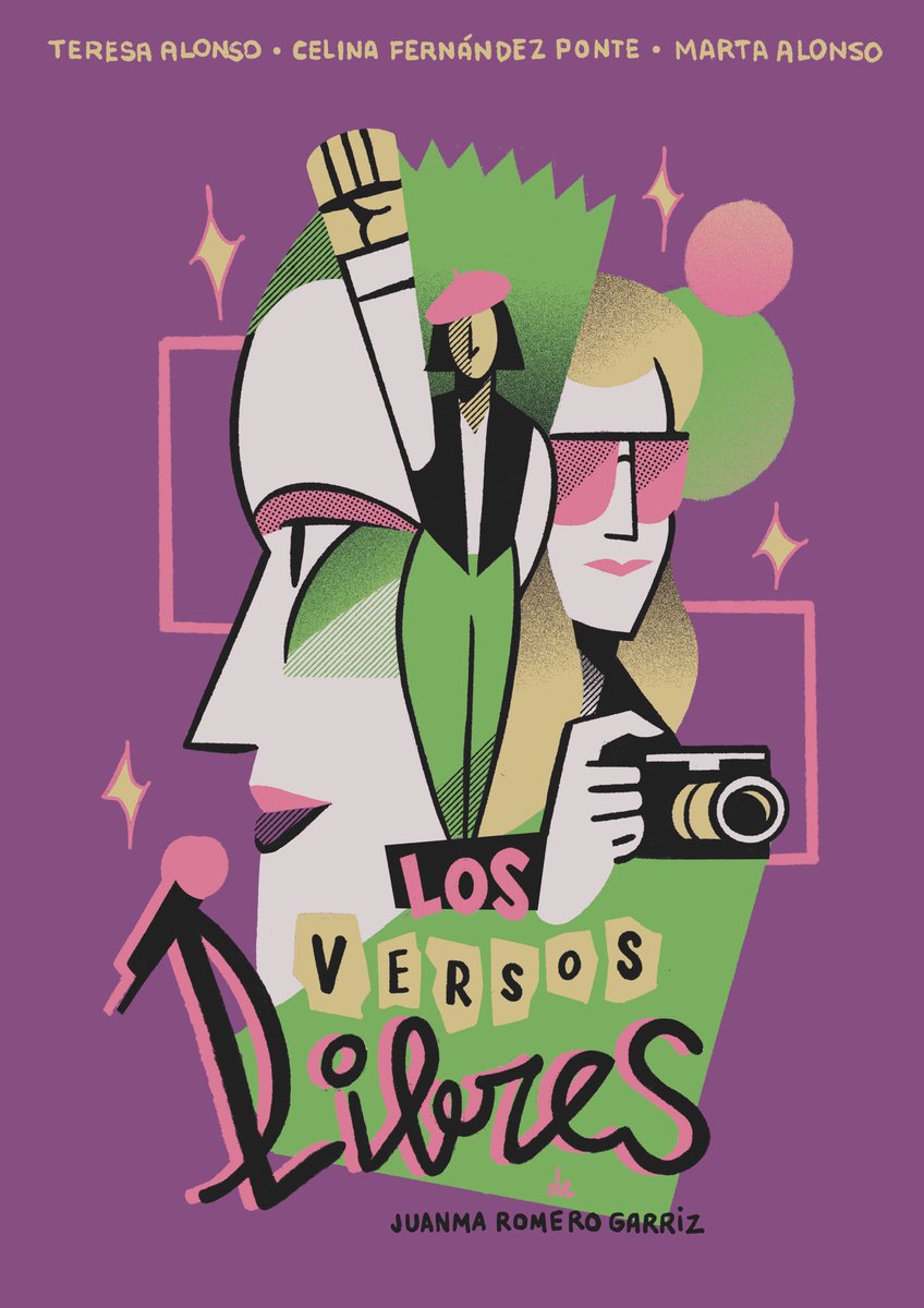 Mi último curro, el cartel de la obra “Los versos libres” de Juanma Romero Garriz de la compañía Vuelta de Tuerca que está inspirada libremente en la vida de  la activista Rosa Arauzo. El 8 y 9 de diciembre en el <a href="/corraldealcala/">Corral de Comedias de Alcalá de Henares</a>