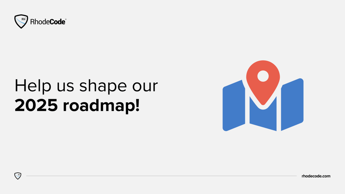 Want to have a direct impact on the future of the RhodeCode? 🫵
Give us your feature suggestions for 2025!
bit.ly/48WOT2Q

#rhodecode #codemanagement #roadmap #productvision #git #svn #mercurial