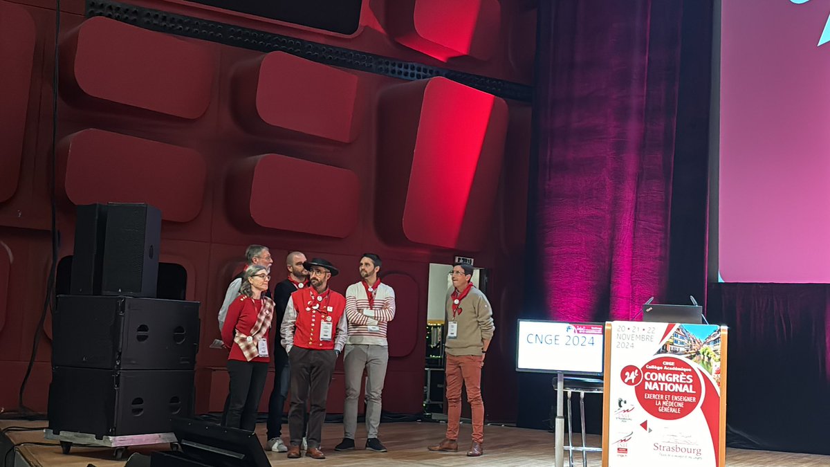 Plénière d’ouverture du @congrescnge merci à l’équipe  locale d’organisation #cnge2024