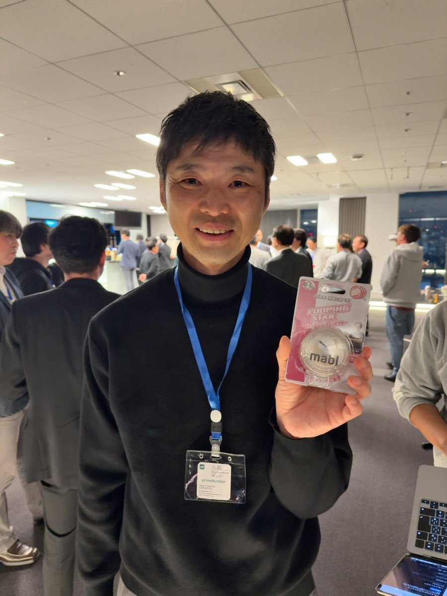 odashoDotCom's tweet image. #mablExperience Japan 2024 無事に終了しましたーー！(´Д` )♪ ご参加の皆さま、Xなどで一緒に盛り上がってくださった皆さまありがとうございました！！

写真は #mabl 認定資格取得者限定の #mabl404Yoyo をGetした皆さまです！(掲載許可済) おめでとうございます！！(´Д` )♪