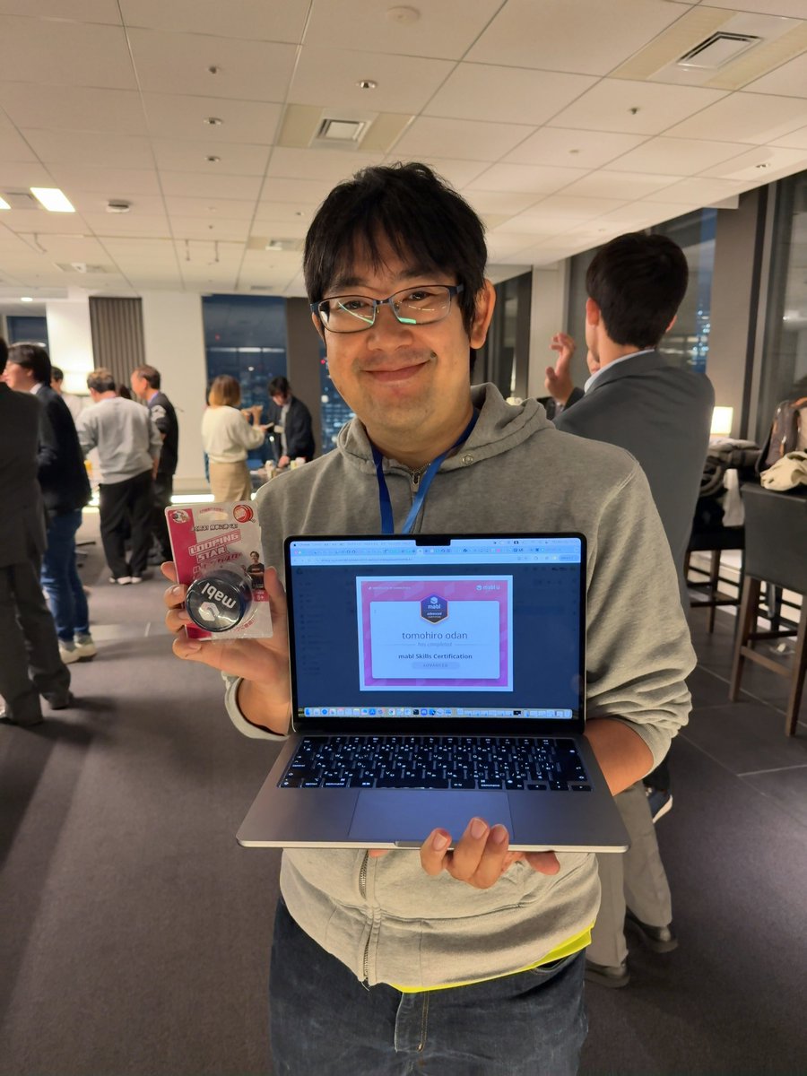odashoDotCom's tweet image. #mablExperience Japan 2024 無事に終了しましたーー！(´Д` )♪ ご参加の皆さま、Xなどで一緒に盛り上がってくださった皆さまありがとうございました！！

写真は #mabl 認定資格取得者限定の #mabl404Yoyo をGetした皆さまです！(掲載許可済) おめでとうございます！！(´Д` )♪