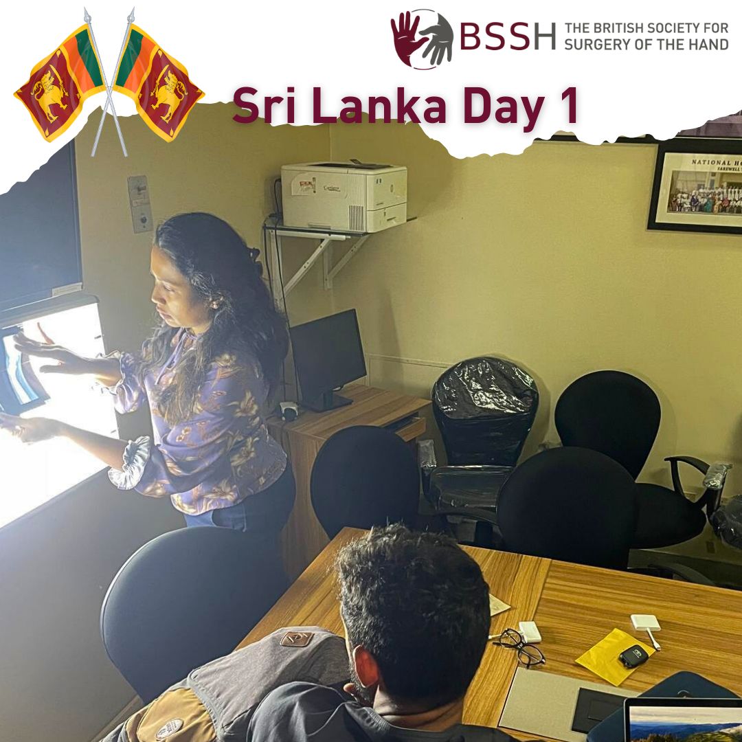 BSSHand's tweet image. 🌍✋ Day 1 in Sri Lanka!

Our BSSH team kicked off an inspiring week at the National Hospital, Colombo, with Dr. Melanie Amarasooriya, a top Orthopaedic Surgeon &amp;amp; our Sri Lankan Hand Society link.

Stay tuned! 💪

#BSSH #HandSurgery #GlobalHealth #SriLanka #Collaboration