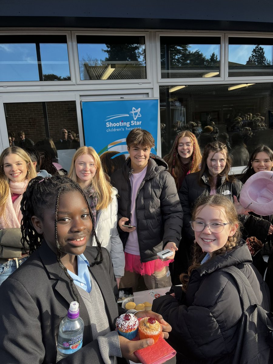 First of two bake sales during RAG week fundraising.