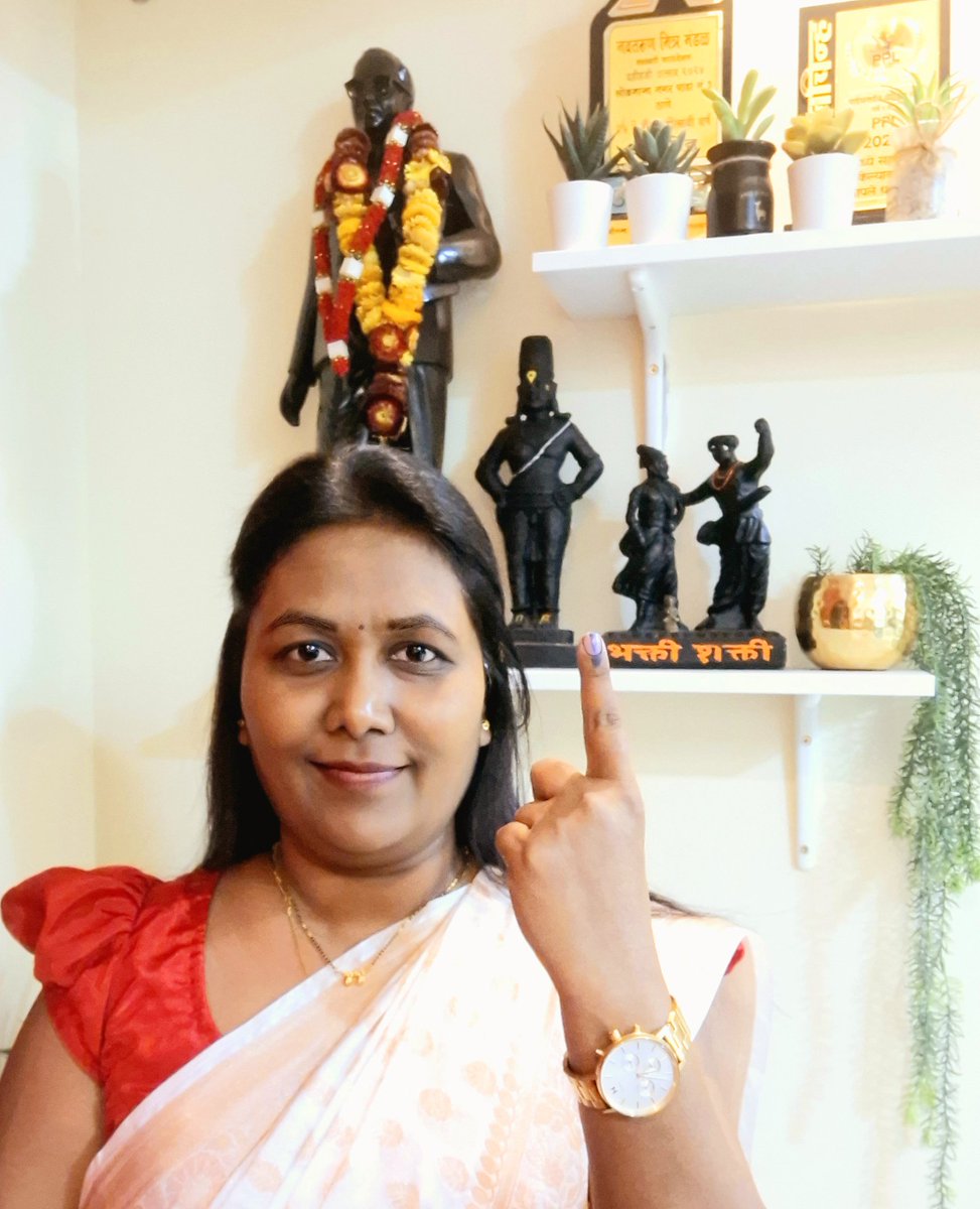 One Man-One Vote , One Vote-One Value...Value your Constitutional Right~Dr.Babasaheb Ambedkar...
Use your right wisely to choose the right politician
#ElectionDay
#MaharashtraElection2024