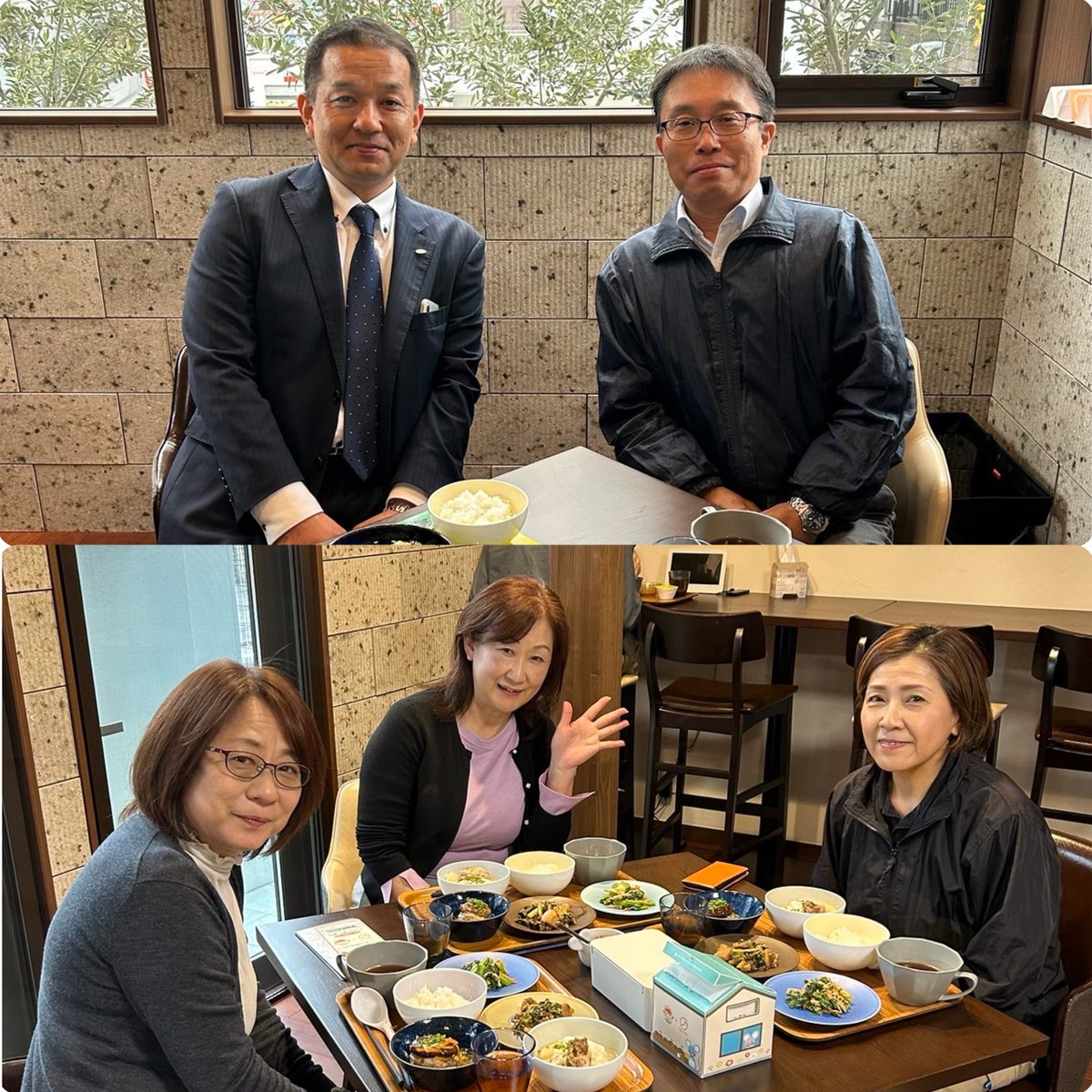 D_FarmKitchen's tweet photo. 今日のランチはどちらも食べたーいの両メニュー✨
寒い今日にぴったりな参鶏湯‼️ご飯もお餅も入ってスープ��鶏肉の良いお出汁が出ていて体があったまる最高なメインです😁
もうひとつの椎茸の肉詰めあんかけ！こちらも長野の肉厚椎茸です！

#大同至高
#社員食堂
#参鶏湯
#椎茸
#寒いにぴったり https://t.co/htM0cUIjej