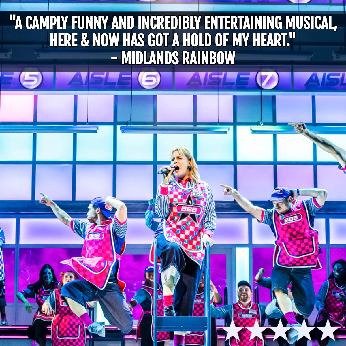 CatieMux's tweet photo. Review: Here &amp; Now at The Alexandra Theatre, Birmingham. @thealexbham
@OfficialSteps 
https://t.co/6FIk9NqIzc

#StepsMusical #MusicalTheatre #TheatreReview #MusicalReivew #Birmingham #TheatreBirmingham #LGBTQBirmingham #Review #Press #PressInvite #QueerTheatre https://t.co/9YYG3iPK6W