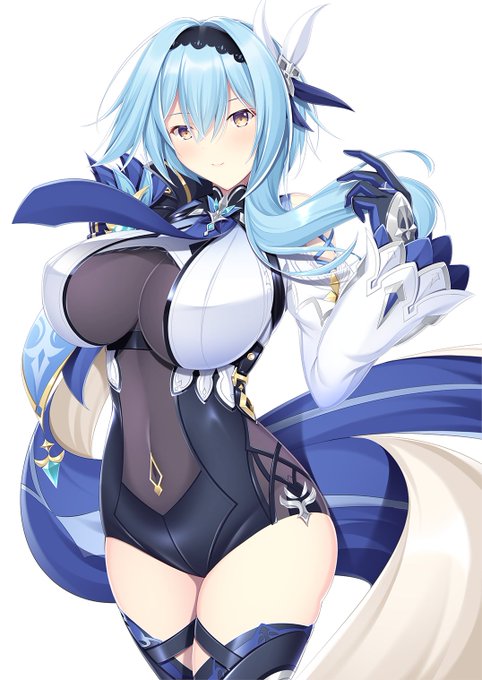 #いいふとももの日#原神 #エウルア個人的に太ももキャラはやっぱりエウルア 