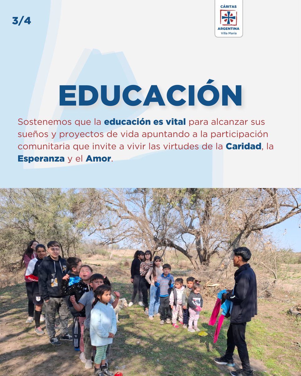 CaritasVM's tweet photo. MISIÓN Y VISIÓN

Procurar un espacio a los niños y adolescentes que favorezca el desarrollo humano integral poniendo especial atención en la educación de valores que les permitan relacionarse con ellos mismos, con los demás y con Jesús. https://t.co/hlsNV6wDF2