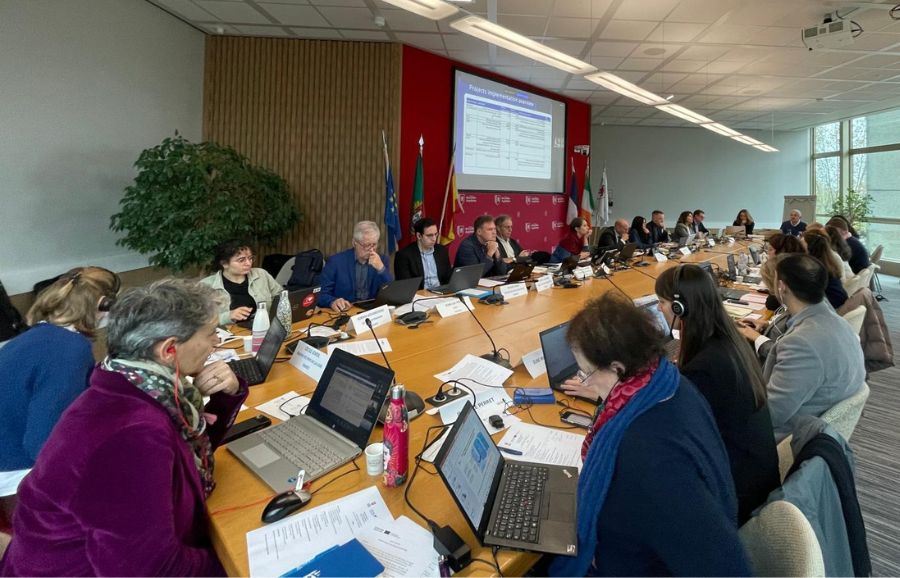 Interreg Atlantic Area (@atlanticarea) on Twitter photo Rรฉgion Nouvelle-Aquitaine's headquarters, in Bordeaux, hosted today the Monitoring Committee of ๐๐ง๐ญ๐๐ซ๐ซ๐๐ ๐๐ญ๐ฅ๐๐ง๐ญ๐ข๐ ๐๐ซ๐๐, under the French Presidency. The meeting was an opportunity to present a state of play of the programme.
๐ lnkd.in/dDPQkH7u Rรฉgion Nouvelle-Aquitaine's headquarters, in Bordeaux, hosted today the Monitoring Committee of ๐๐ง๐ญ๐๐ซ๐ซ๐๐ ๐๐ญ๐ฅ๐๐ง๐ญ๐ข๐ ๐๐ซ๐๐, under the French Presidency. The meeting was an opportunity to present a state of play of the programme.
๐ lnkd.in/dDPQkH7u