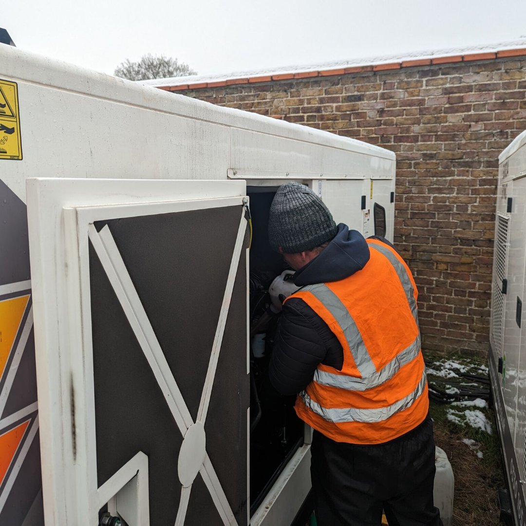 🥶It's definitely a hat and gloves kind of day today!!!!☃️

-5c when we arrived at the office this morning. ❄️

I feel for all the engineers across the country having to work out in the bitter cold. 

#winter #generatorhire #festoonhire #projectmanagement #HVO #engineservice