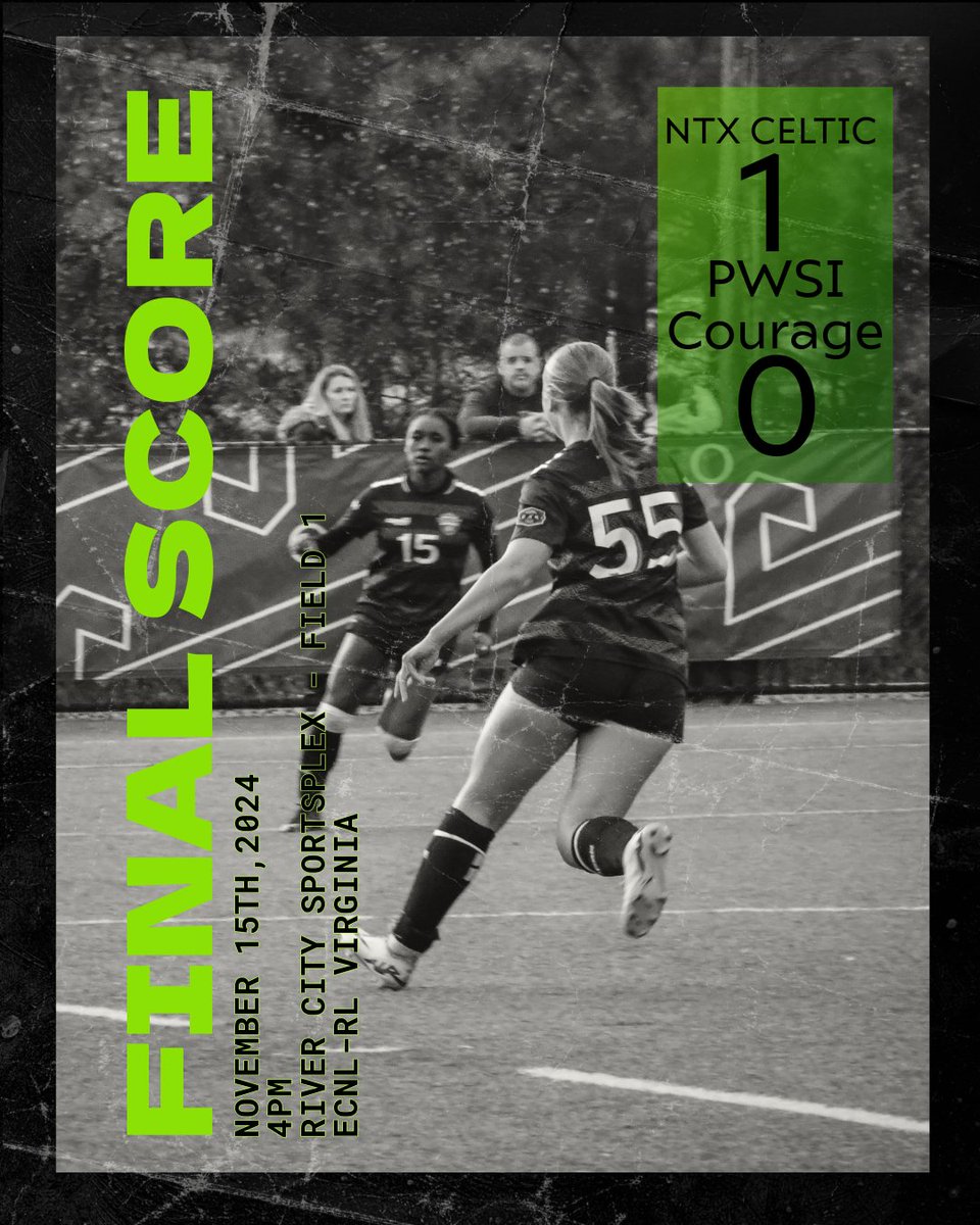 🍀F I N A L S C O R E🍀update from ECNL-RL VA Weekend! Girls played outstanding and had so much fun! Off to the next Showcase! See y'all in Oklahoma!

🆚 PWSI Courage ECNL-RL G06/07
🆚 Vienna Youth Soccer ECNL RL G07
🆚 Stafford Revolution ECNL RL G06/07

#gameday #ecnlrl