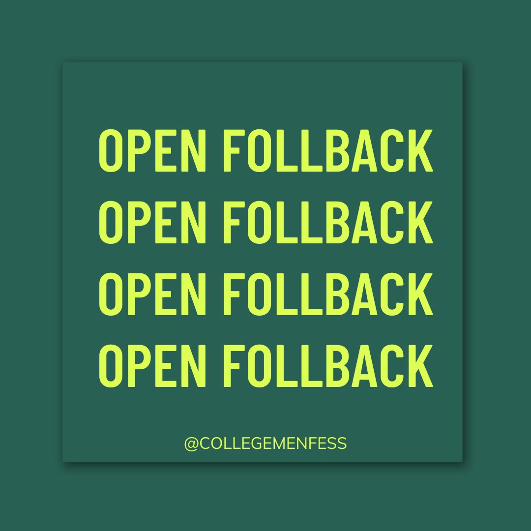 collegemfs's tweet image. PEMANASAN OPFOLL

RANDOM FOLLBACK 6 ORANG, RT TWEET INI!!

—
NYALAKAN NOTIF DAN SIAPKAN BIONYA