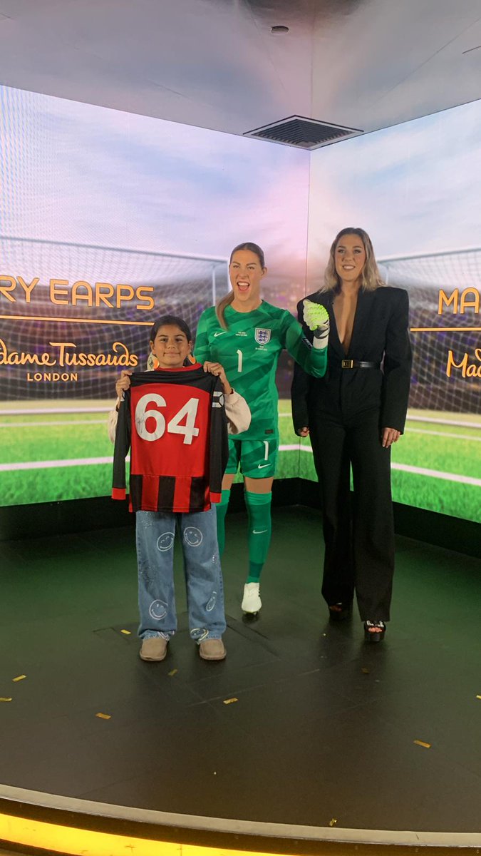 Some of our WBC players had an incredible experience attending the official unveiling of the Mary Earps model at Madame Tussauds. ❤️🖤

What an honour to celebrate such an iconic figure in women’s football!⚽️