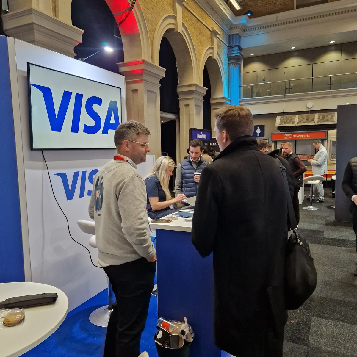 F_M_events's tweet image. Come visit @Visa, a key partner of #FMLS24, at Booth 90! Their team is ready to connect, and explore how they can help you grow and innovate.

They’ve already shared some incredible insights with our audience today on the CENTRE STAGE, and on the INNOVATE STAGE.
#fmls24 #fmevents