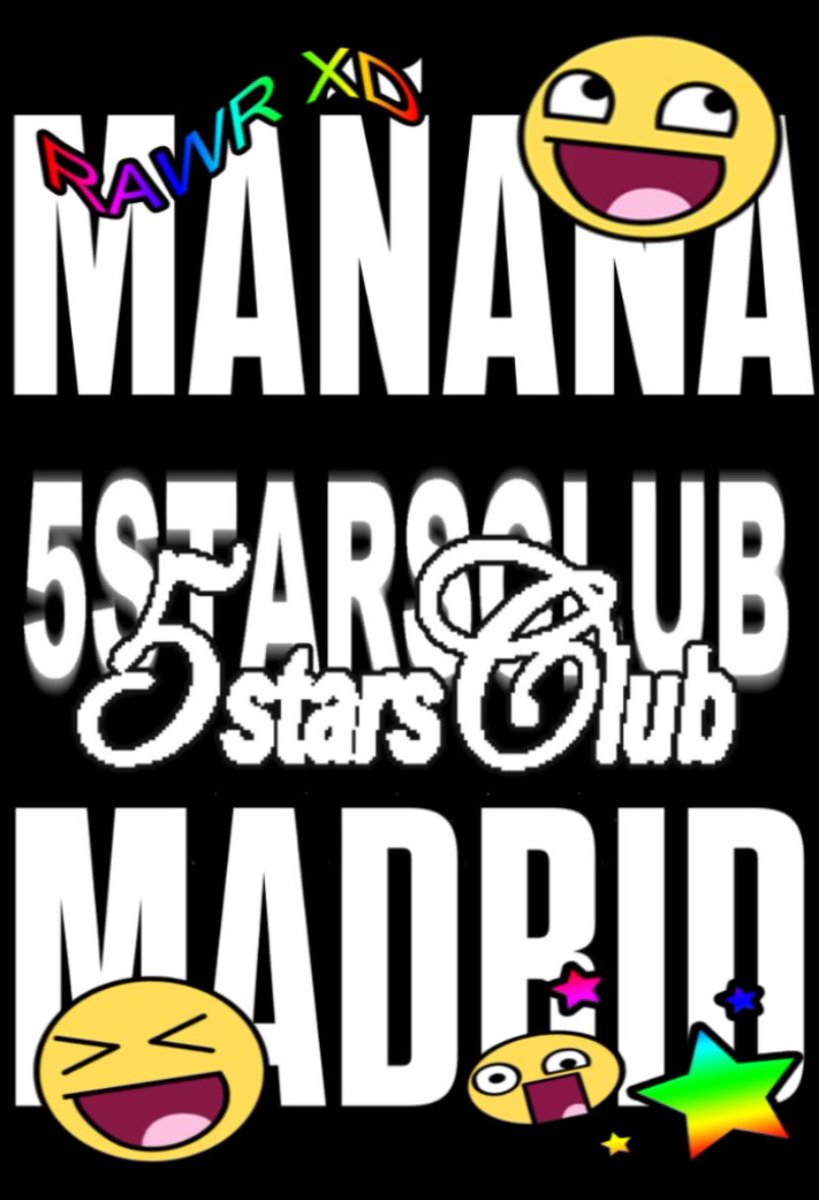 yungvoidy's tweet photo. #5STARSCLUB MAÑANA,
Sala El Sol. Madrid

🎟️ ANTICIPADAS: https://t.co/xMevPeL9r7 https://t.co/GknQs21K1Z