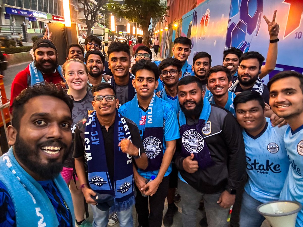 WCBMumbai's tweet photo. Punjab’s back to Mumbai for round 2 👀 

if you think the last game was intense wait till you see this one on 26th 🔥 

Are you ready Mumbai??

Book your tickets for #MCFCPFC soon from @bookmyshow 🎟️

#ISL #TheIslanders #AamchiCity https://t.co/fpMqvMbxhx