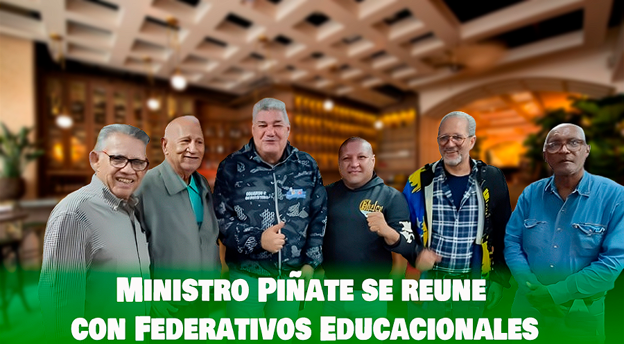 Reunión del Ministro del Trabajo 
Prof. Eduardo Piñate con algunos Sindicatos Nacionales del Mppe firmantes de la CCUU vigente. 
Se trató de Reactivar las Conversaciones y el diálogo entre las partes,  Caracas, el Miércoles  13/11/2024.
No hubo nada!!!! Sólo Fotos !!! (y whisky)