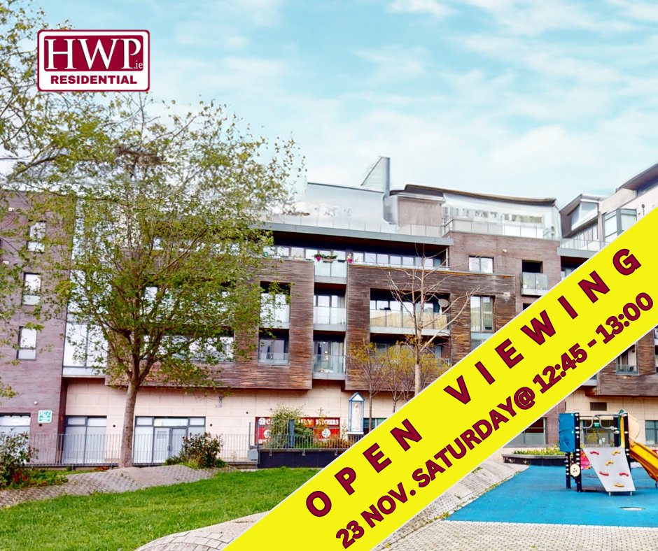 hwpestateagents's tweet photo. Open Viewing Alert:  Apt 3, 6 Reuben Plaza, Dolphin's Barn, Dublin 8
https://t.co/dHr6FjAAyJ
 Date: Saturday, November 23rd
 Time: 12:45 PM - 1:00 PM 
 Contact us at 01 4664 993 or info@hwp.ie

#openviewing #hwpresidential #hwpestateagents #dublin8 #dublinproperties https://t.co/z3l4ziAprx