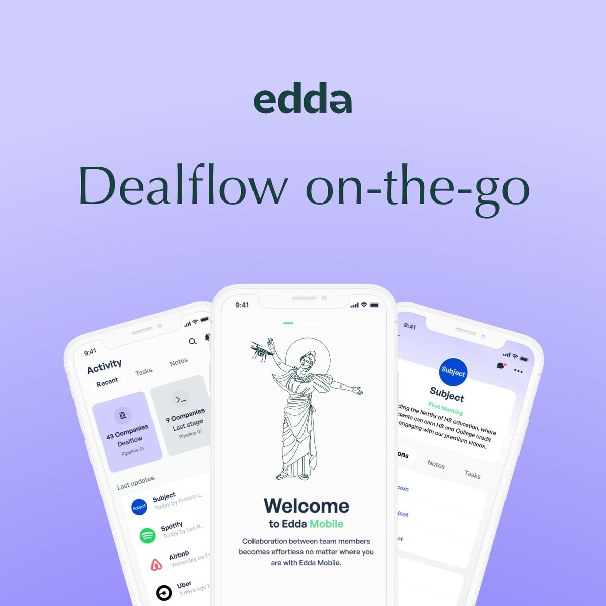 eddacreates's tweet image. Happy #Slush2024! ❄️ Edda is proud to support VCs at @SlushHQ and other events throughout the year with our mobile app. 

Create deals as you meet new companies and always keep your #dealflow in your pocket 📱