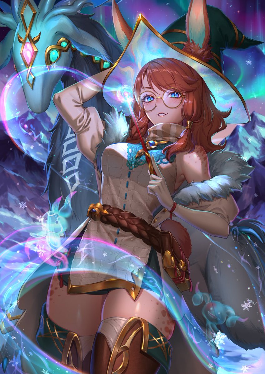 Aurora🐰Haestryr🦌
オーロラ実装時のイベント、炉床の家の心がすごく好きだった！
#RiotGamesONE
#LoLアート2024