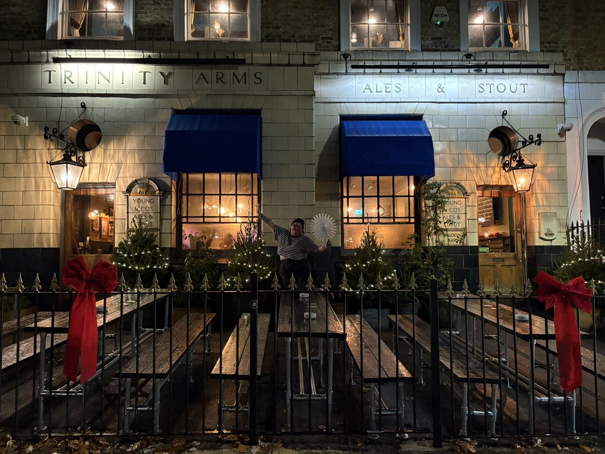 TrinityArms's tweet image. We we getting FESTIVE here in Brixton! Come join us for a mulled wine this week 🎄