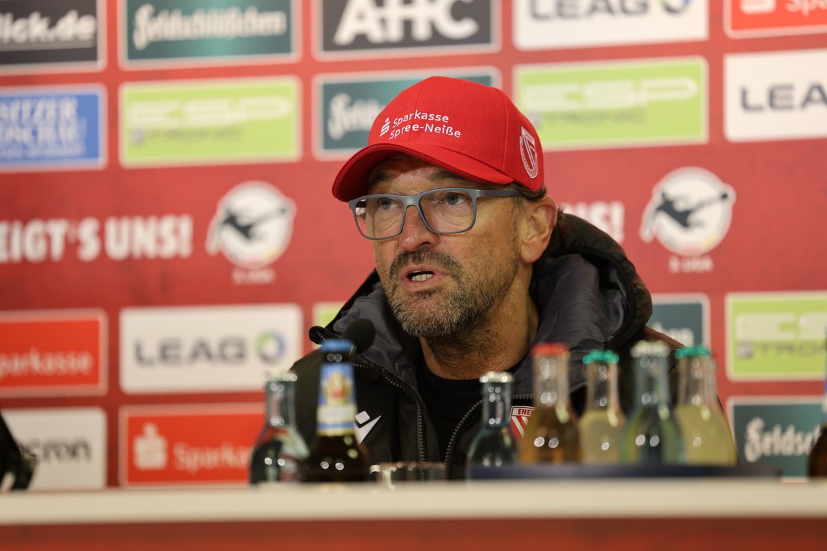 Energie Cottbus: Trainer Claus-Dieter Wollitz überrascht mit positiver Botschaft vor dem Spiel bei Viktoria Köln. 

lr-online.de/energie-cottbu…