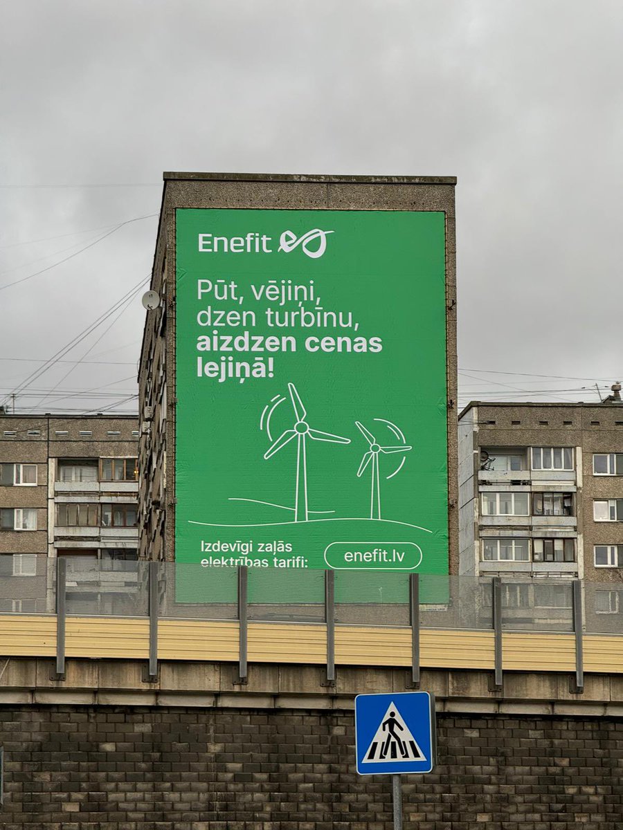 Man šis skan ar melodiju. Ir izdevies!@EnefitLatvija