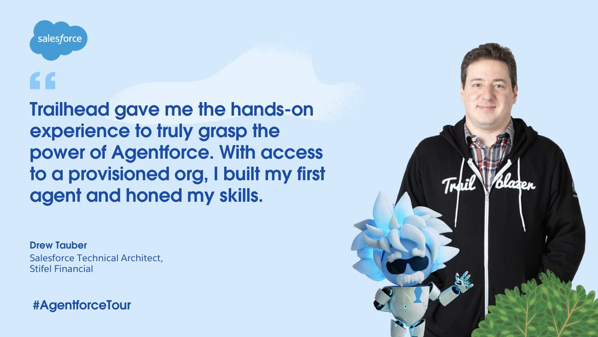 Looking forward to seeing everyone at #AgentforceTour NYC today!