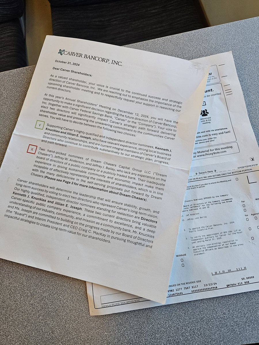 There is a #corporateltakeover brewing at one of our fellow black owned banks <a href="/CarverBankNYC/">Carver Bank</a> !!!   Dream Chasers Capital Group LLC. Is trying to force Carver Federal to go in a different direction. Current Carver Federal mgmt believe  the bad reputation of Dream Chasers and their