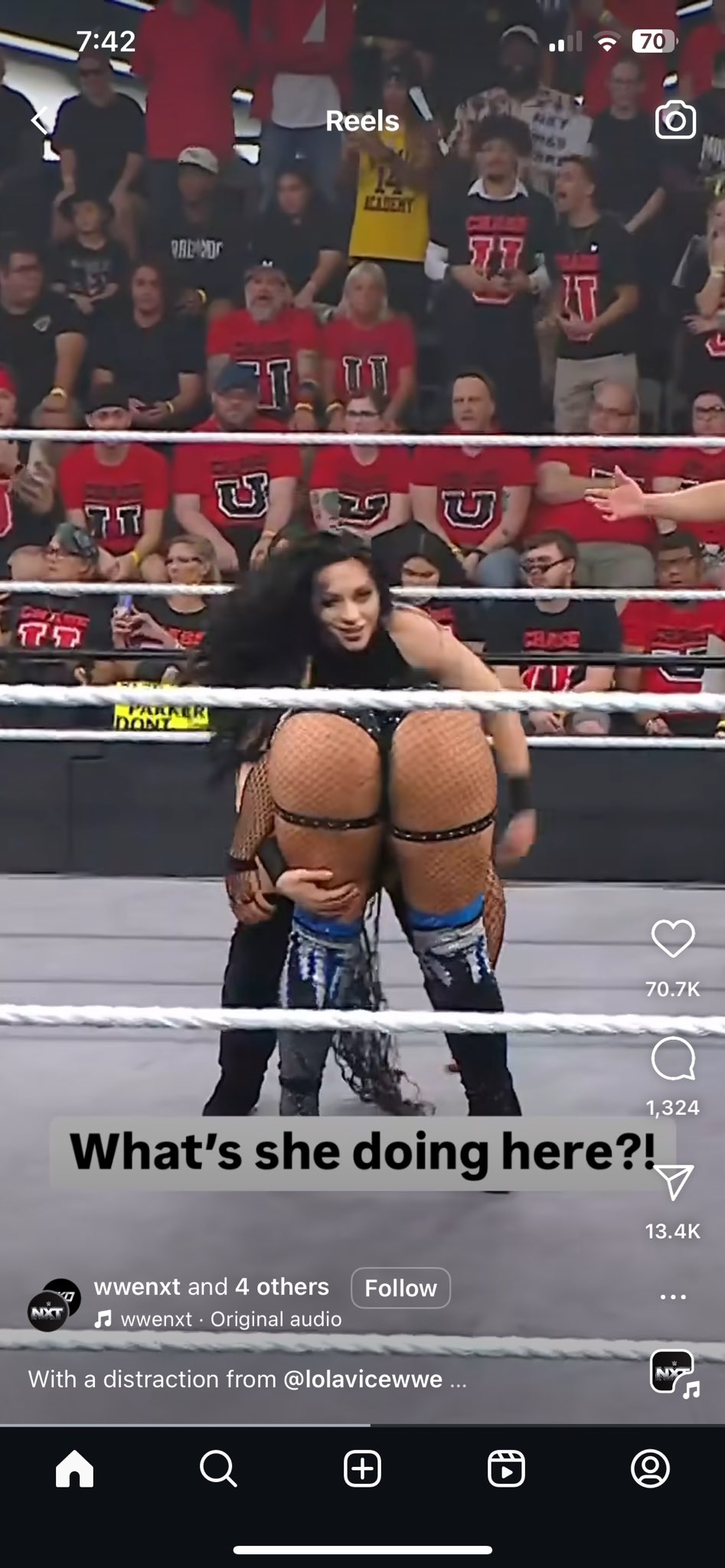 YEETSHINE 🌻💛 on X: Thank you to the camera person on NXT! Ms Jaida Parker…..we  see you boo 😍 t.co0PKxKcfdAX  X