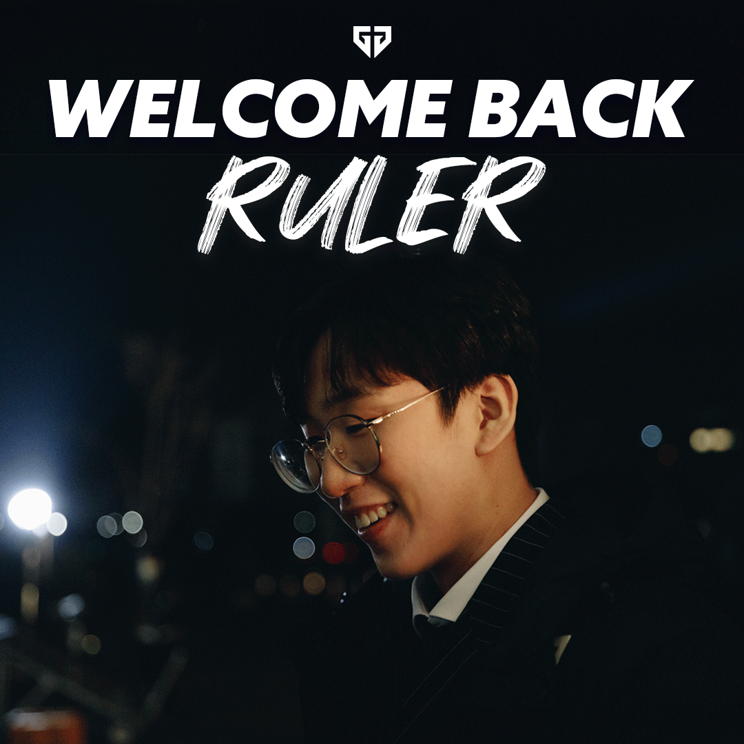 <a href="/kiin_99/">Gen.G Esports_Top Kiin</a> <a href="/j1hu1V_chovy/">chovy_정지훈</a> Welcome home, Ruler!

'Ruler' 박재혁 선수가 Gen.G LoL 팀의 원거리 딜러로 돌아옵니다.
긴 여정 후에 집으로 돌아온 Ruler 선수를 열렬히 환영해주세요!

Ruler is back home at Gen.G! Welcome our ADC as he returns to write the next chapter with us!
