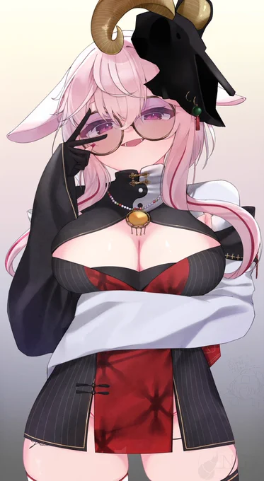 なんと...e魅惑的な教祖様なのだ...#めめアート 