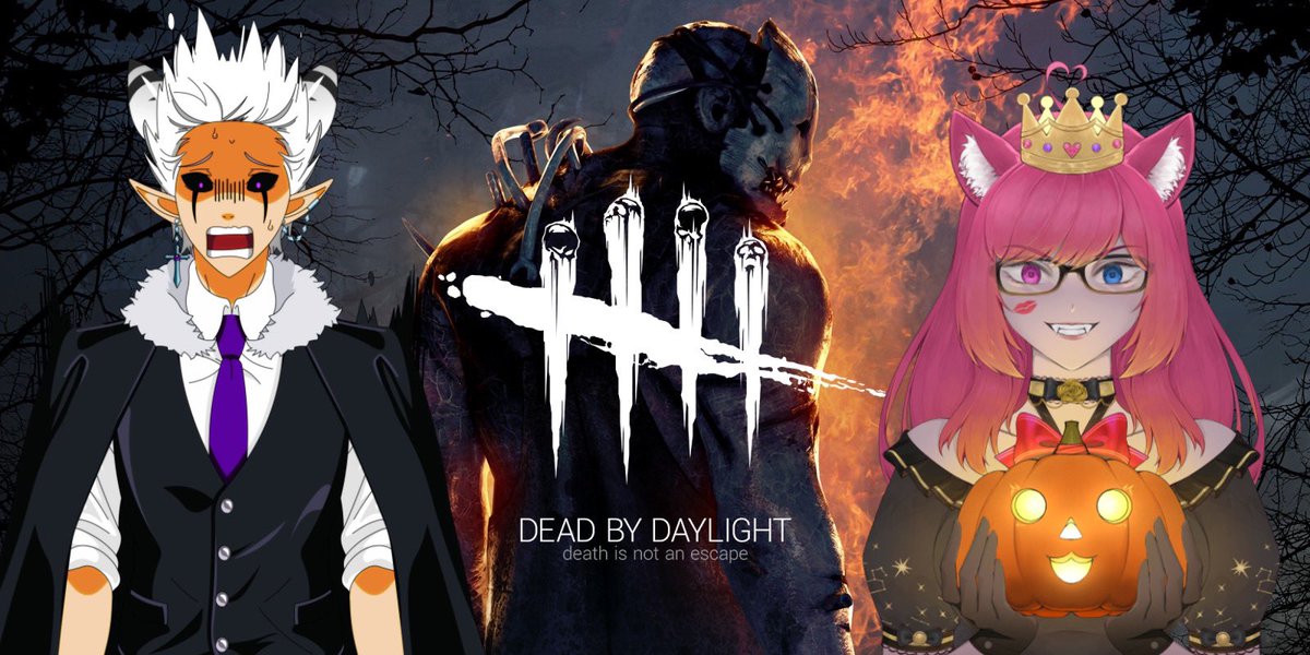 Sorry I haven’t stream in a while work been hectic but I’m back and I’ll be playing dbd with the lovely <a href="/Planet_Maikeru/">Maikeru 😈😇 Vtuber</a> at 4pm MST/5pmCST