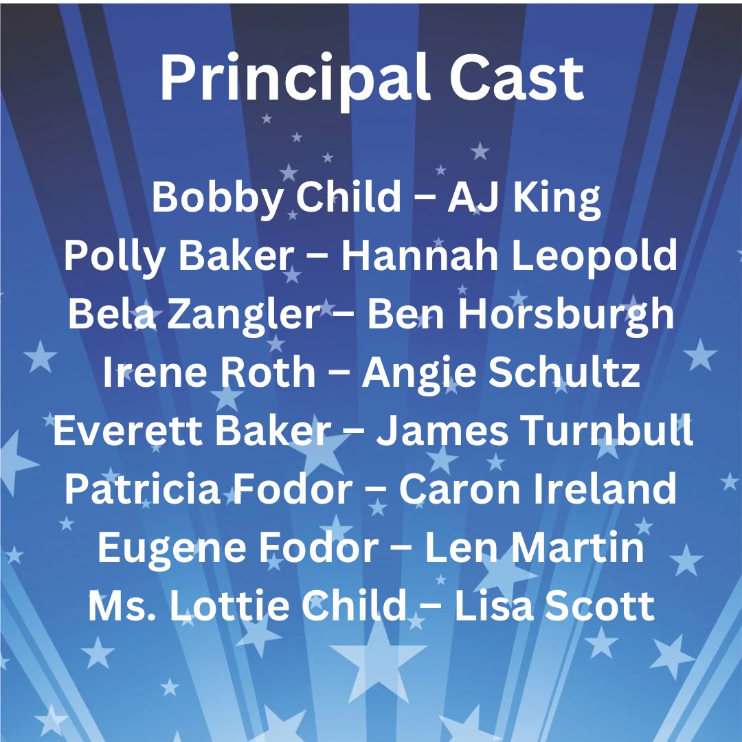 EpsomLightOpera's tweet image. 🎭 Thank You to Everyone Who Auditioned for Crazy for You! 🎭

After much deliberation, we are thrilled to introduce the principal cast of Crazy for You! 💃🕺

eloc.org.uk/index.php/curr…