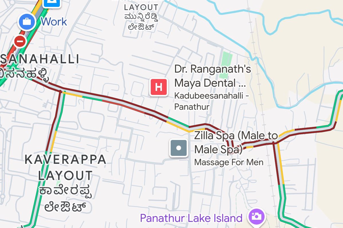 Horrible traffic 4m ORR to Panathur RUB. No movement of vehicle at all. <a href="/halairporttrfps/">HAL AIRPORT TRAFFIC BTP</a> and <a href="/wftrps/">WHITEFIELD TRAFFIC PS BTP</a> need ur help in clearing this traffic situation. <a href="/blrcitytraffic/">ಬೆಂಗಳೂರು ಸಂಚಾರ ಪೊಲೀಸ್ BengaluruTrafficPolice</a> <a href="/DCPTrEastBCP/">DCP Traffic East ಉಪ ಪೊಲೀಸ್ ಆಯುಕ್ತರು ಸಂಚಾರ ಪೂರ್ವ</a> this situation is happening on a daily basis. Pls help in resolving the issue. @BBMPAdmn fix SCross