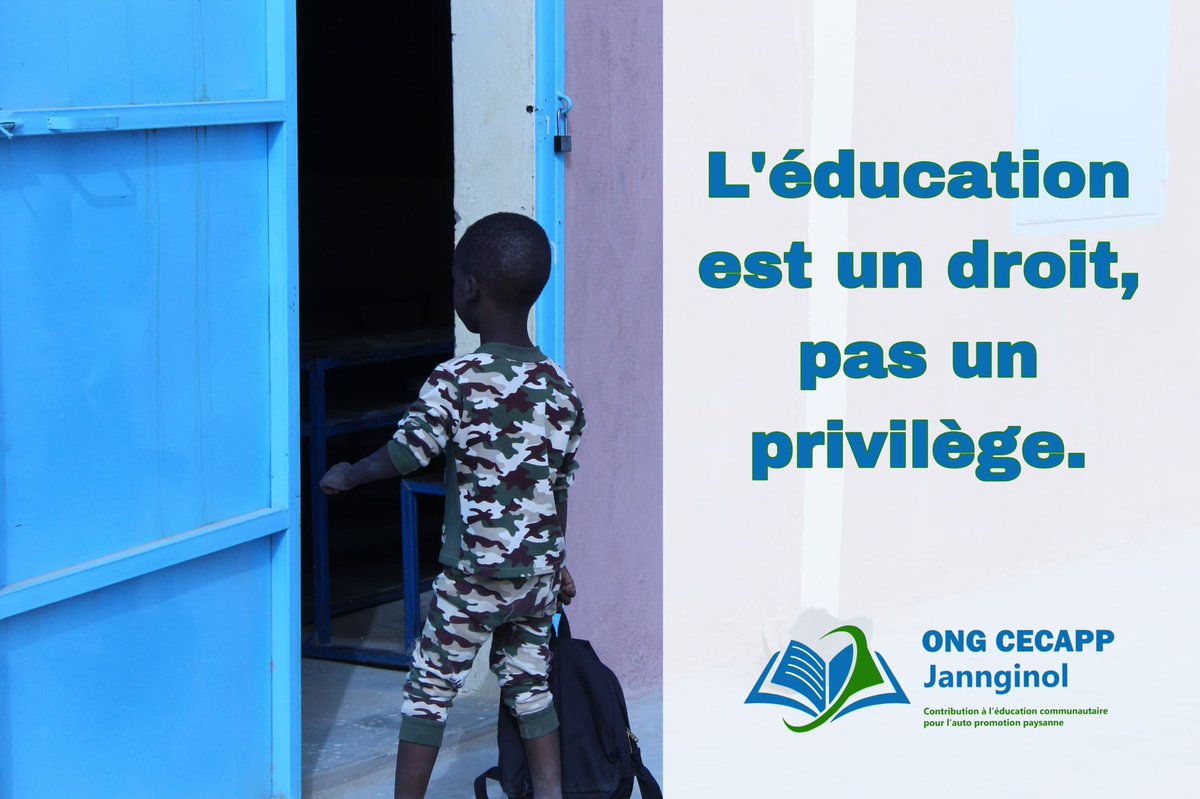 L'éducation est un droit, pas un privilège.

Aujourd’hui, les enfants prennent la parole pour bâtir un avenir meilleur ! 🌍💙

Célébrons ensemble la #JournéeMondialedelEnfance avec espoir et engagement.
