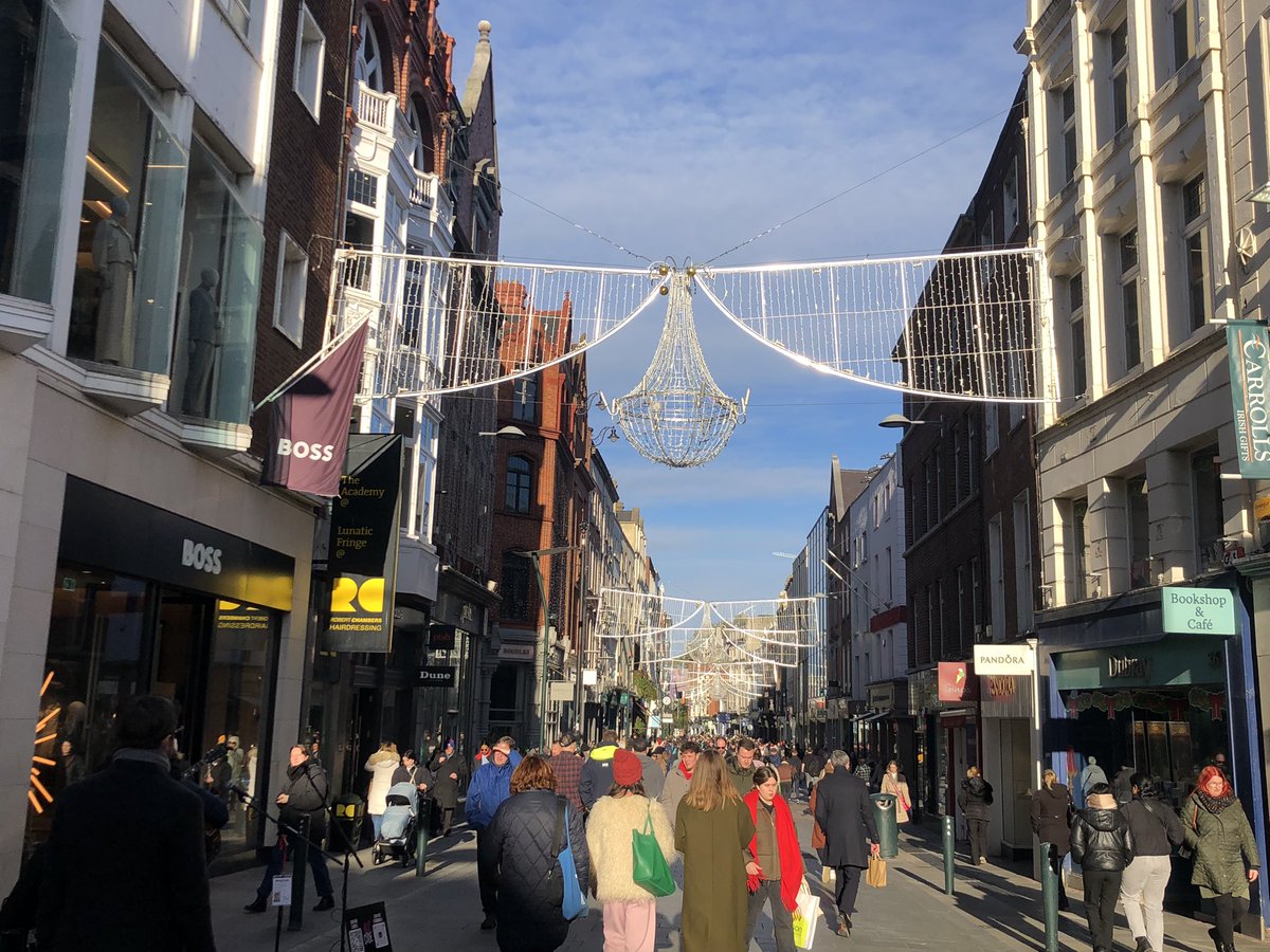 Back in #Dublin for the <a href="/Bisnow/">Bisnow</a> conference on residential at the #aviva tomorrow. Christmas incoming and an election even closer, there’s a lot going on.