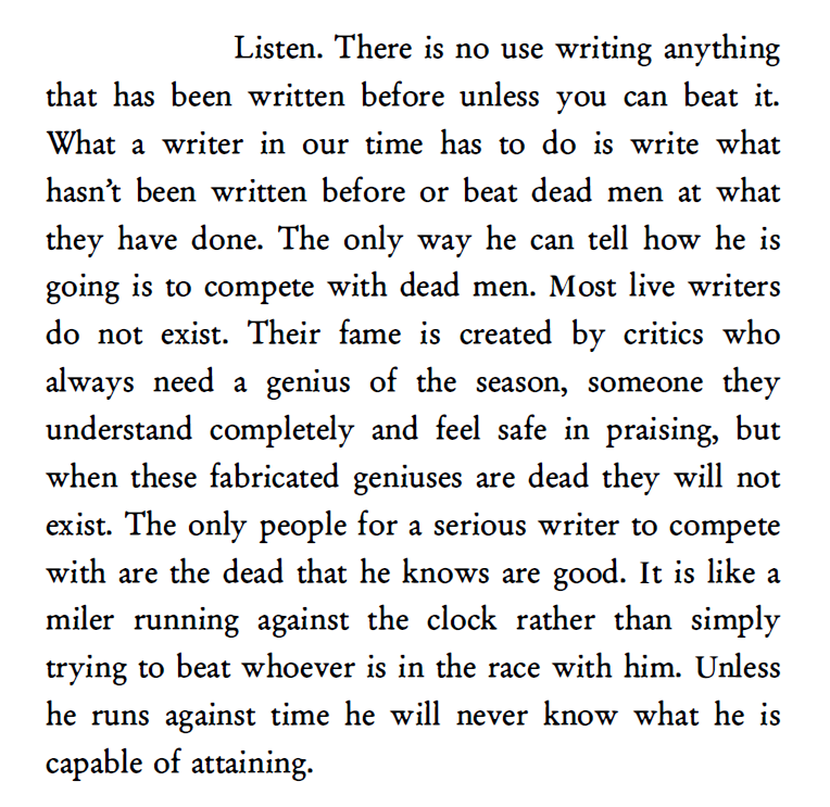 infinitebooks's tweet photo. Ernest Hemingway,
the mentality of greatness https://t.co/yq8390lFOs