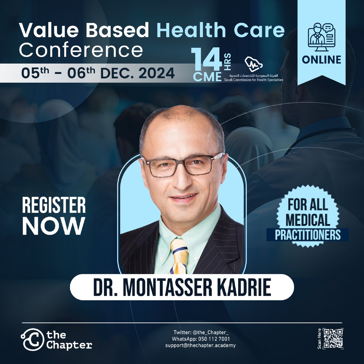 the_Chapter_'s tweet image. Join Dr. Mountasser Kadrie to learn about "Leveraging Big Data Analytics to Drive Value-Based Care Decisions"

Secure your spot today! 
bit.ly/VBHC-M1

#TheChapter
