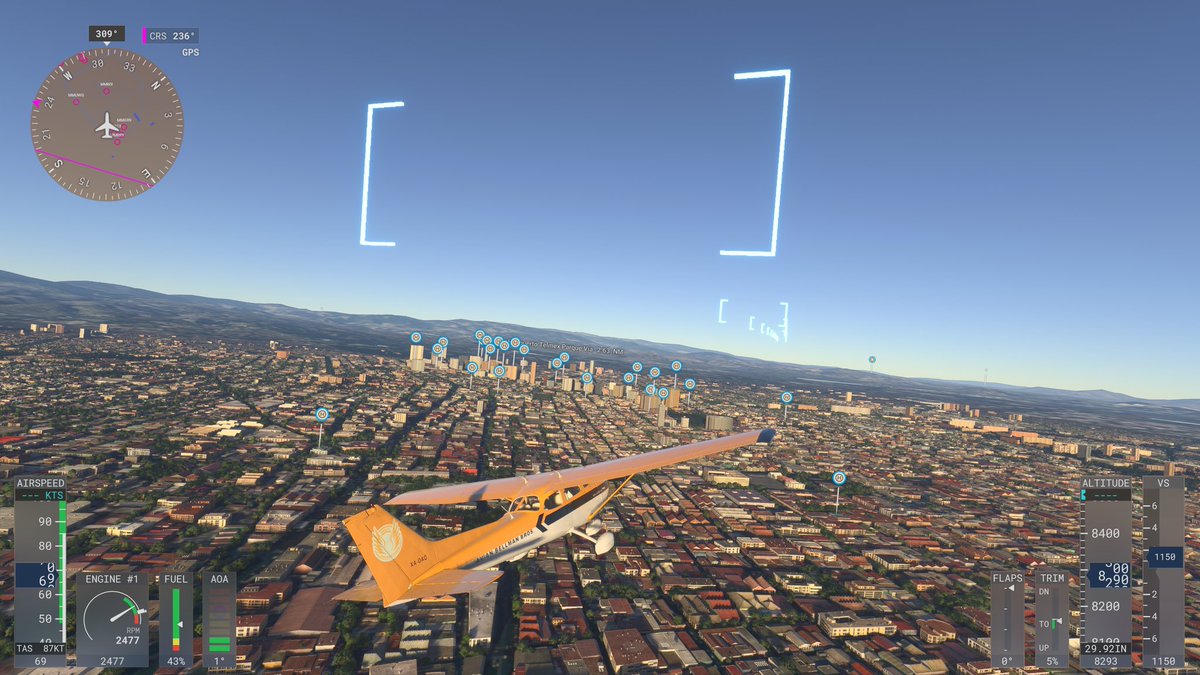 mexican8gamer's tweet image. Ya se puede jugar 😅 #FlightSimulator2024