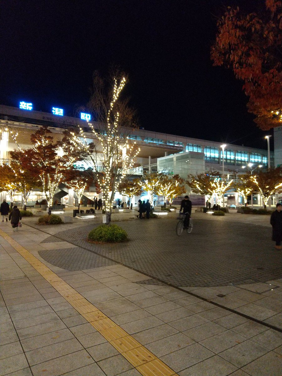 やって来ました❗️朱鷺メッセ
あー本当良かった❗️
終わった後はラーメン食べてからの新潟駅周辺のイルミネーションを見て来ましたよ😃